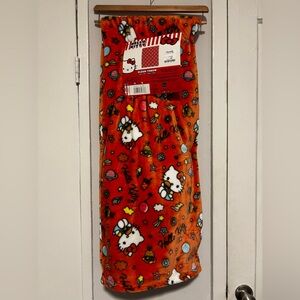 Hello Kitty Hamburger Blanket